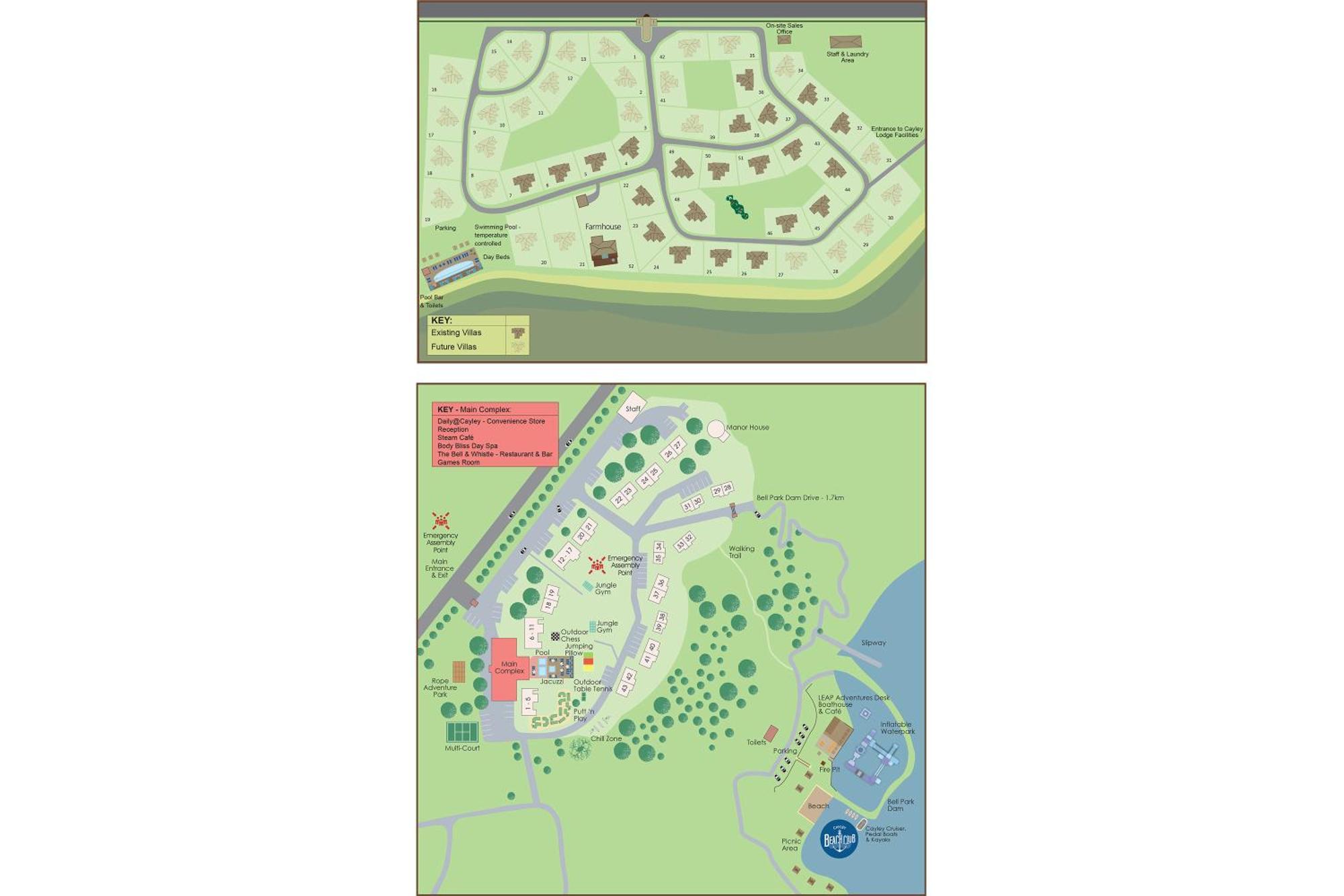 ケイリー マウンテン リゾート Champagne Valley エクステリア 写真